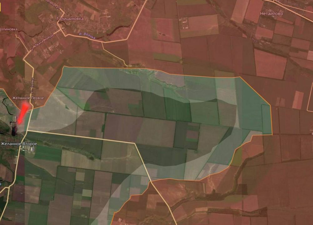 Юлия Витязева: Вражеские сводки. «На Кураховском направлении (покровско-кураховском) ВС РФ взяли под контроль населенный пункт Желанное Первое