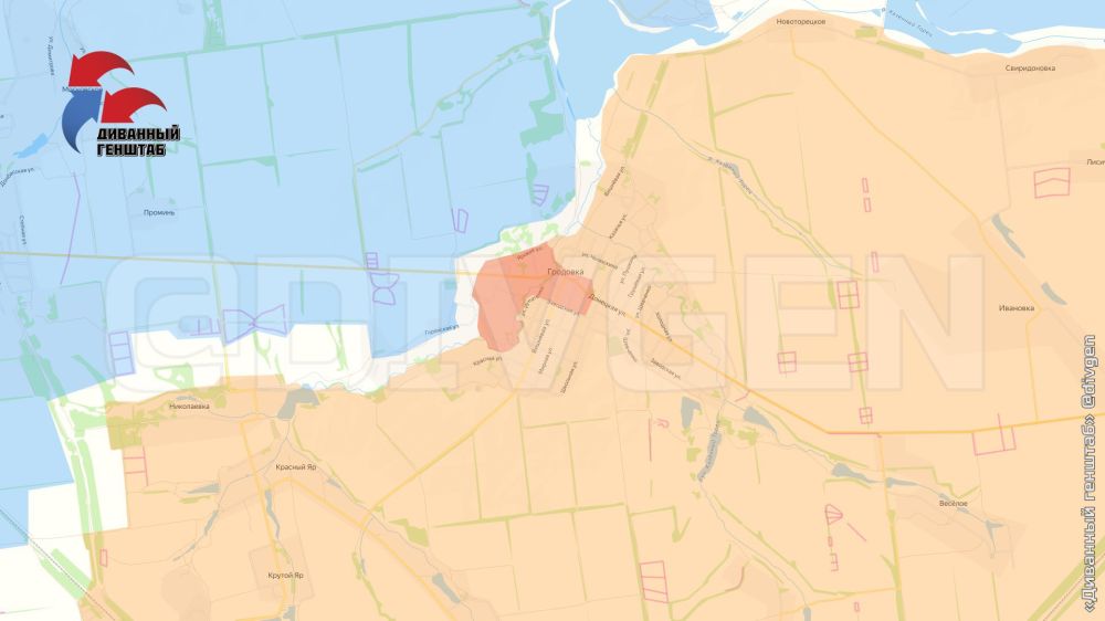 Борис Рожин: Изменения на карте в зоне СВО накануне: