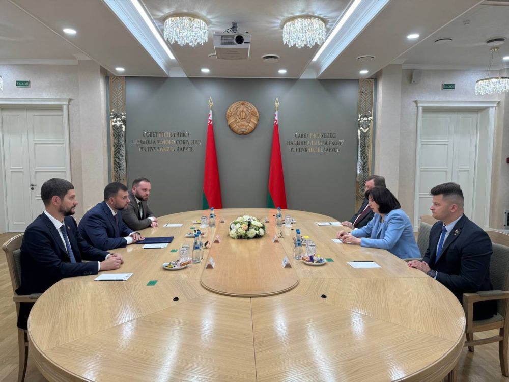 Александр Волошин: Встреча с Председателем Совета Республики Натальей Кочановой