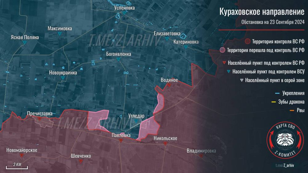 Борис Рожин: В районе Угледара противнику за последние сутки резко поплохело