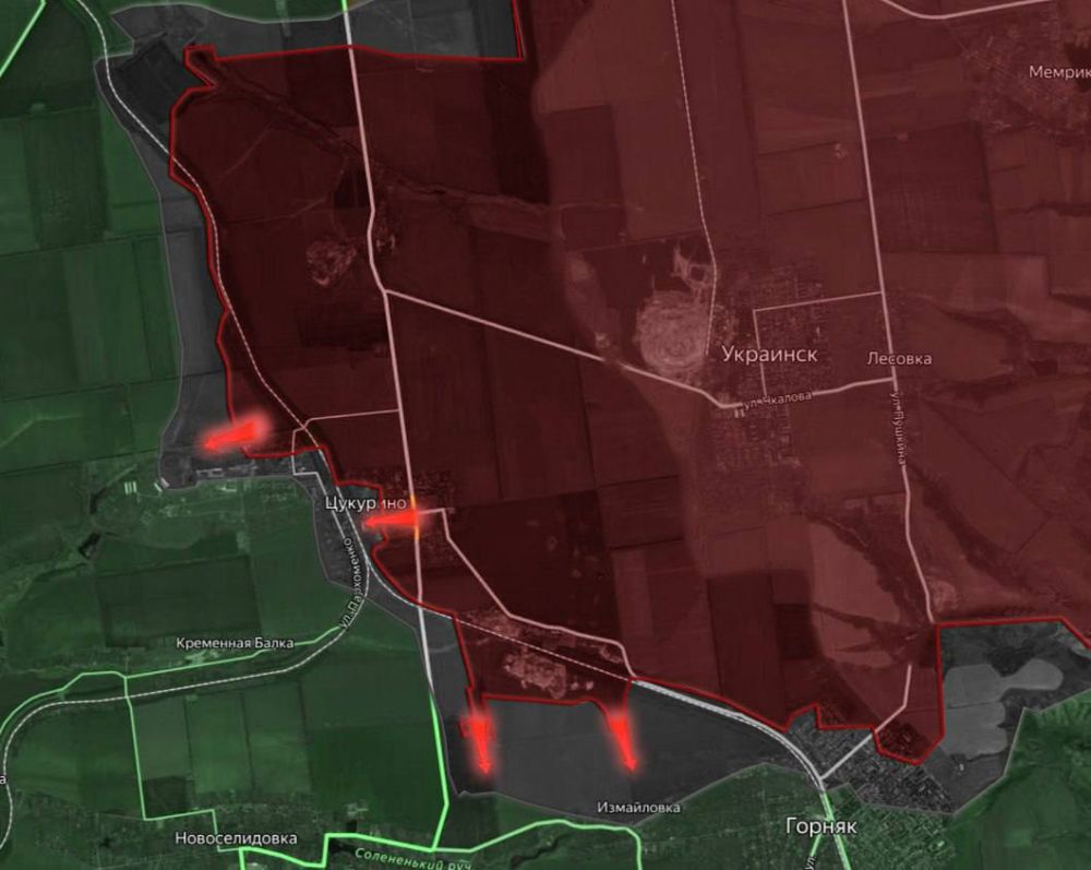 «На Кураховско-Покровском направлении ВСУ не удается остановить ползучее наступление ВС РФ в Цукурино