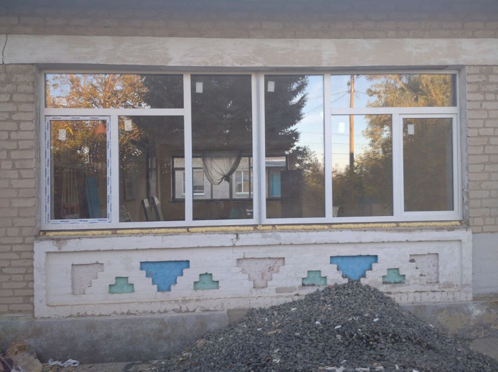 Константин Зинченко: В селе Хлебодаровка продолжаются ремонтные работы комнаты-музея и пространства для молодежи