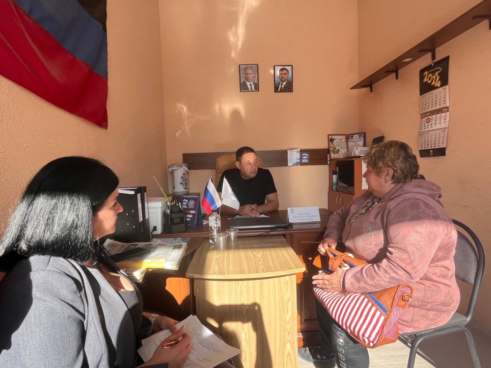 Сегодня, 09октября, глава муниципального образования Волновахский муниципальный округ ДНР, Константин Зинченко провел прием...
