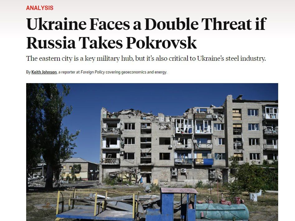 ������ ��������� ����� �� ������ �������, �� � ������������� ����� ��� ������� � Foreign Policy