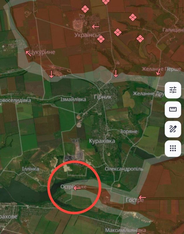 «ВС РФ продвинулись у Новогродовки, Новоалександровки, Сухой Балки и в Островском»