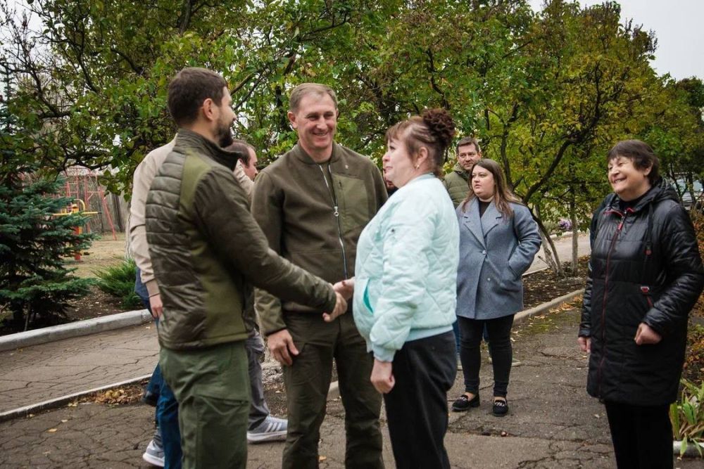 Александр Волошин: Посетил «Шахтерский детский дом-интернат для инвалидов с недостатками умственного развития»