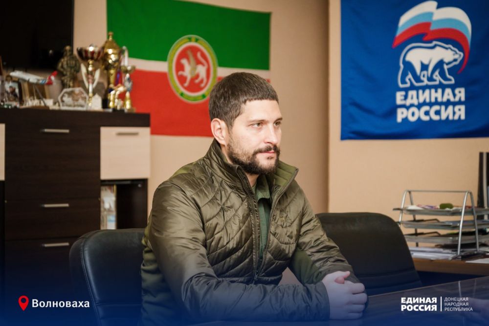 Благодаря России Волноваха поднимается из руин