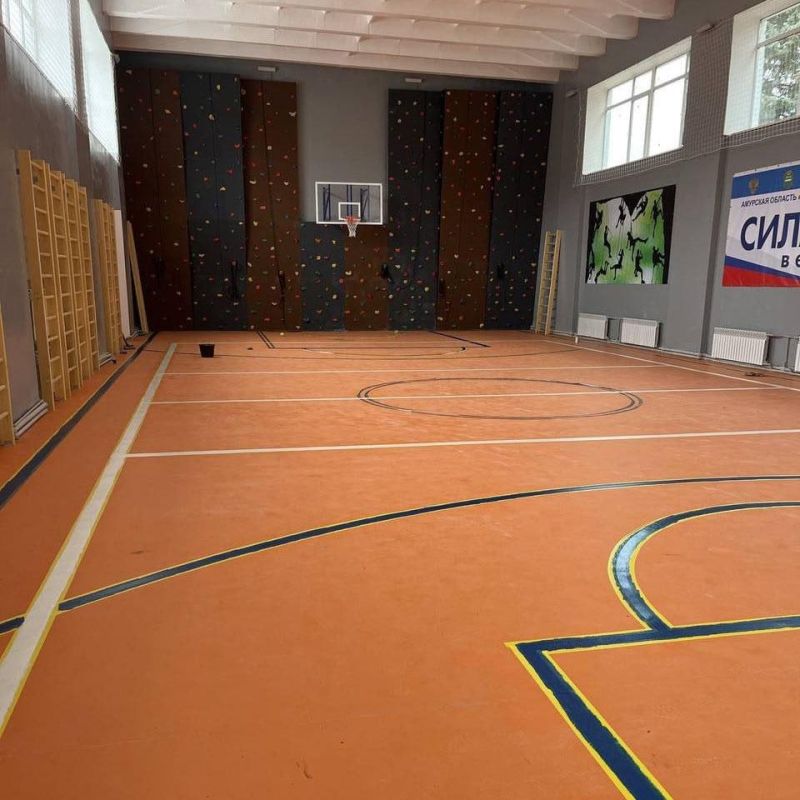 Игорь Лызов: В школе №6 Амвросиевки завершили ремонт входной группы