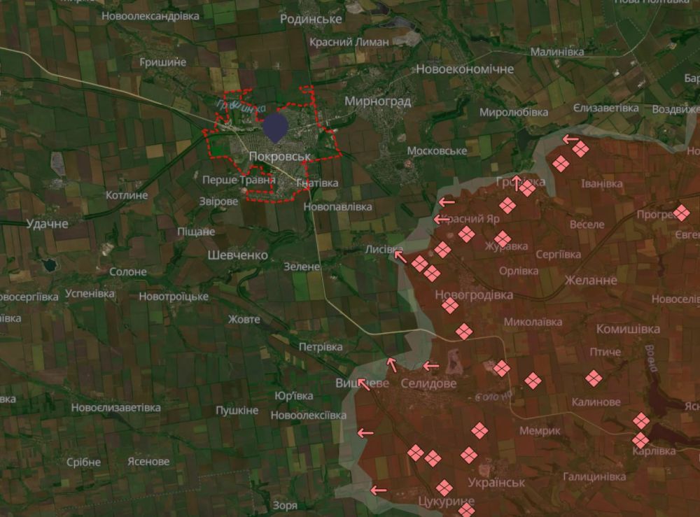 Враг готовится к обороне Покровска