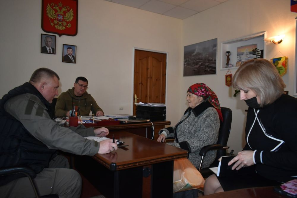 Игорь Лызов: Провел личный приём граждан в рамках общественной приёмной партии «Единая Россия» Амвросиевского округа
