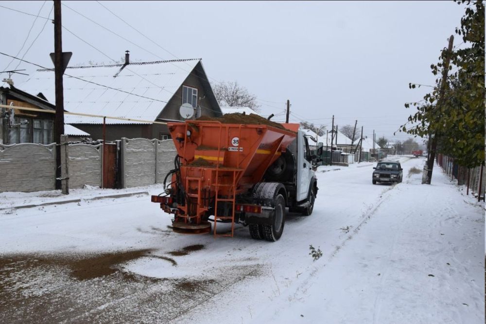 Игорь Лызов: В Амвросиевском муниципальном округе готовы к работам по расчистке дорог от снега в зимний период