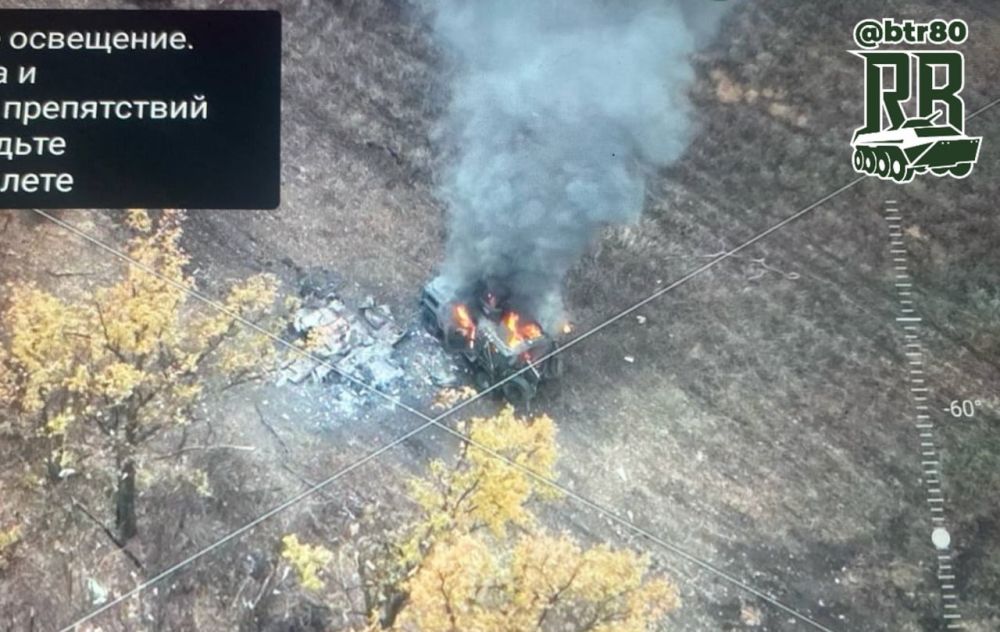 Американский MaxxPro уничтожен разведчиками Алейской бригады группировки "Центр"