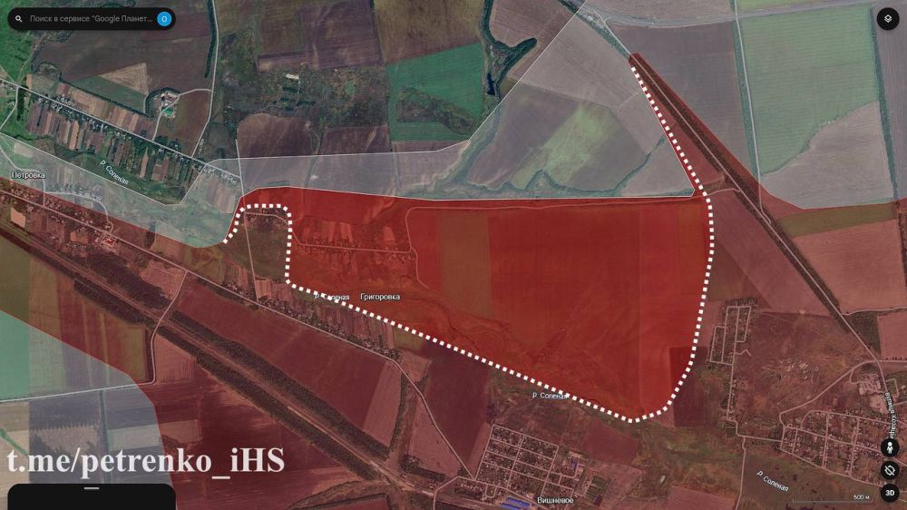 Противник сегодня признал потерю Григоровки (Ленинского) в районе Селидово