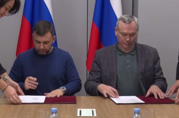 ДНР и Новосибирская область заключили соглашение о сотрудничестве