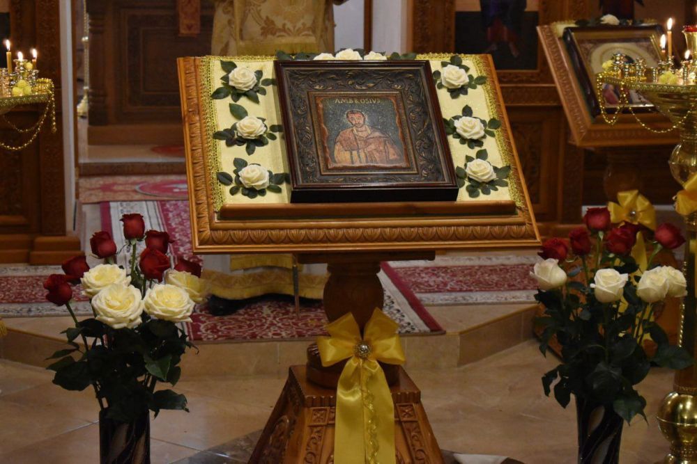 Игорь Лызов: Престольный праздник в честь святителя Амвросия Медиоланского