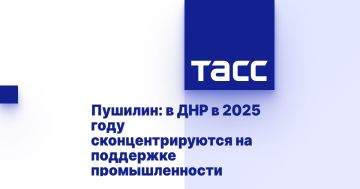 Пушилин: в ДНР в 2025 году сконцентрируются на поддержке промышленности