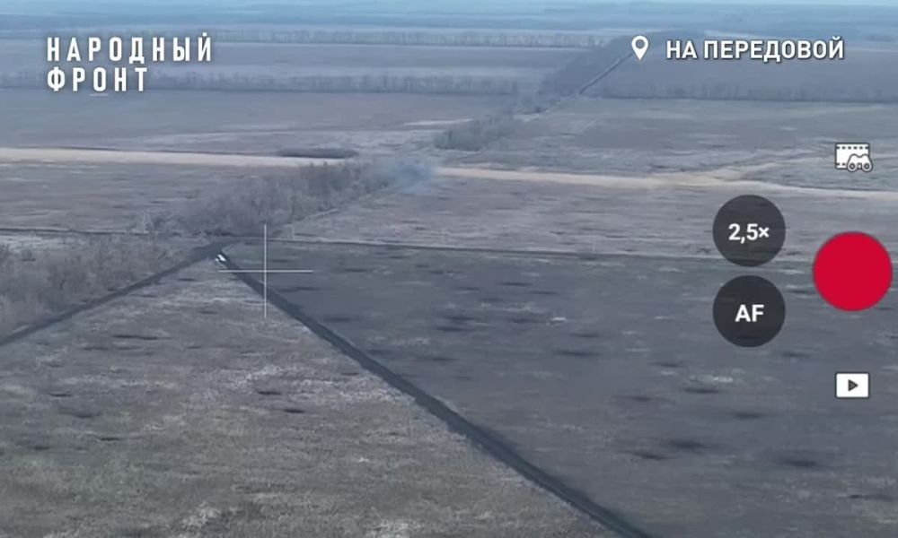 Точно в яблочко технику ВСУ!