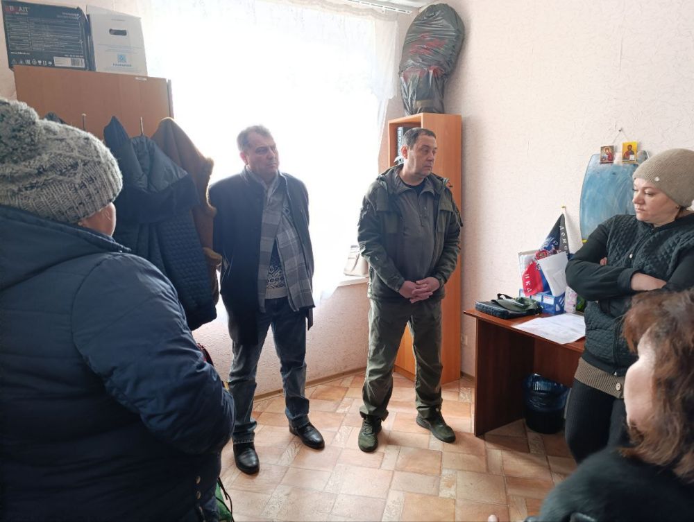Константин Зинченко: Встретился с жителями пгт. Благодатное