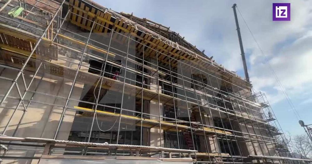 Здание русского драматического театра Мариуполя восстановят к концу 2025 года