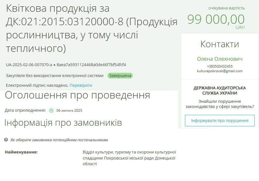 �� ��������� �������������� (��������) "������" ��������� ������ �������� �����