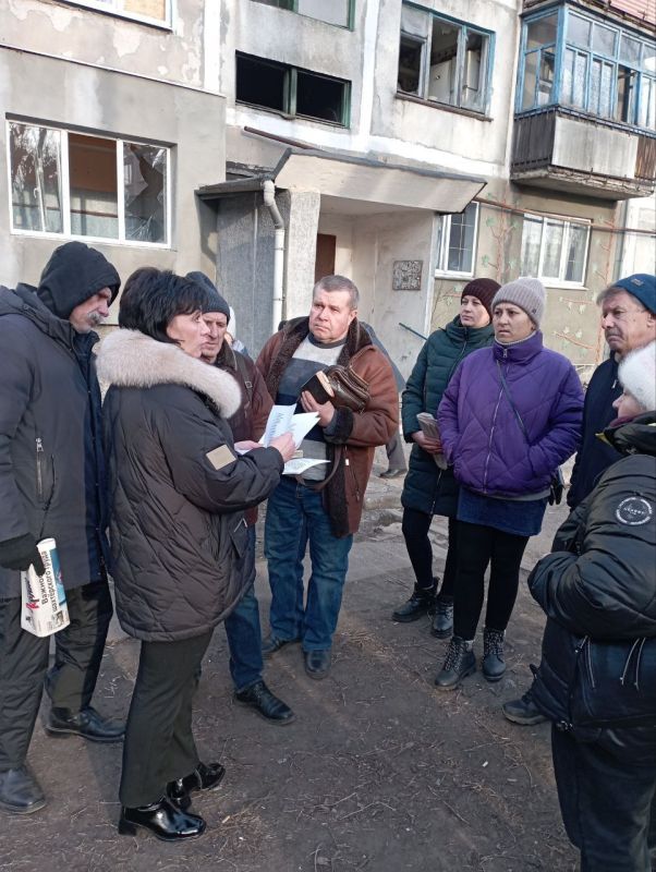 Наталья Великодная: Побывала в освобожденном населенном пункте Горняк, который временно закреплен за территорией Тельмановского муниципального округа