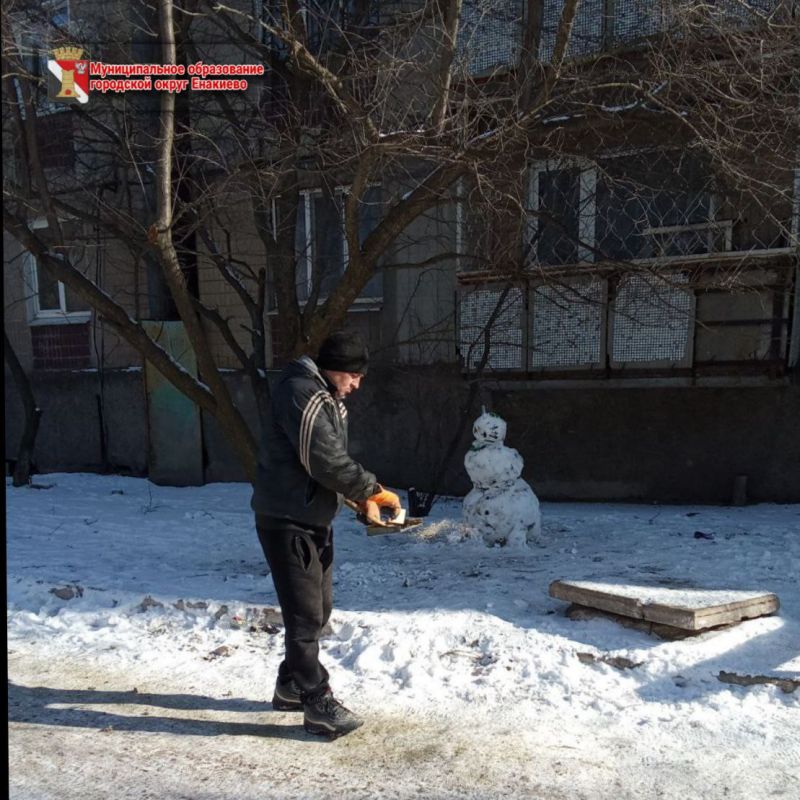 Муниципальными унитарными предприятиями городского округа Енакиево были выполнены следующие работы: