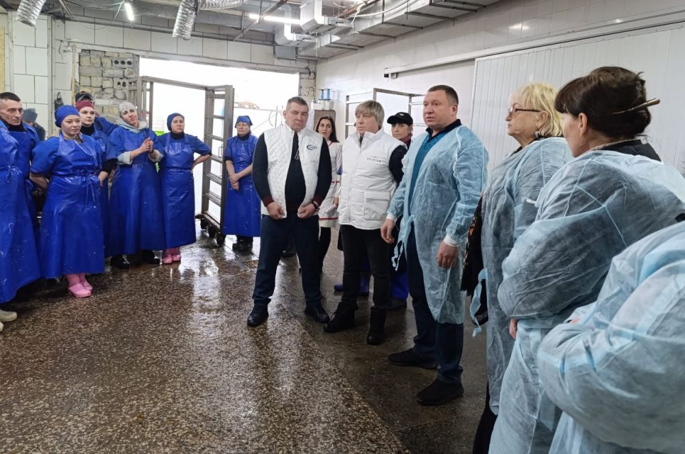 Сергей Ермаков: 19 февраля пообщался с коллективом колбасной фабрики