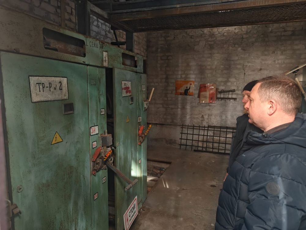 Сергей Ермаков: 20 февраля выехал на осмотр подстанции в районе шахты №18, вызвавшей отключение электроэнергии у части потребителей
