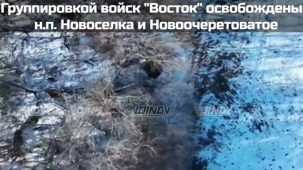 Группировкой "Восток" 20.02.2025 освобождены два населенных пункта: Новоселка и Новоочеретоватое