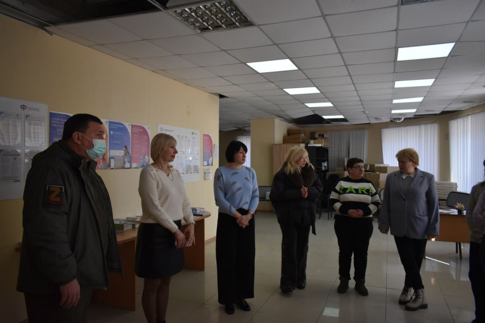 Игорь Лызов: Встретился с трудовым коллективом Пенсионного фонда