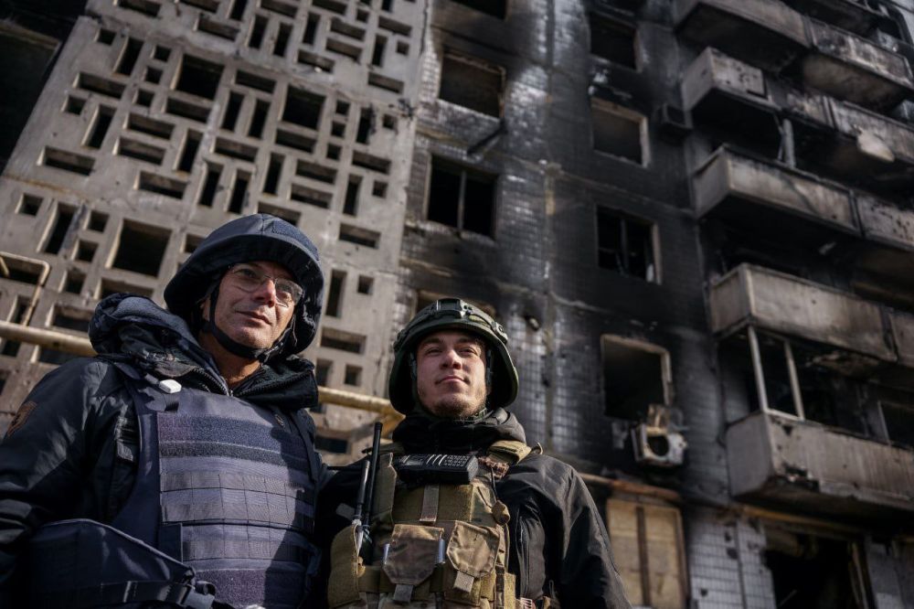 На фотографии в Угледаре: