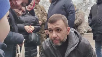 Денис Пушилин: Вместе с жителями проверили ход работ в парке «Гулливер» в Донецке