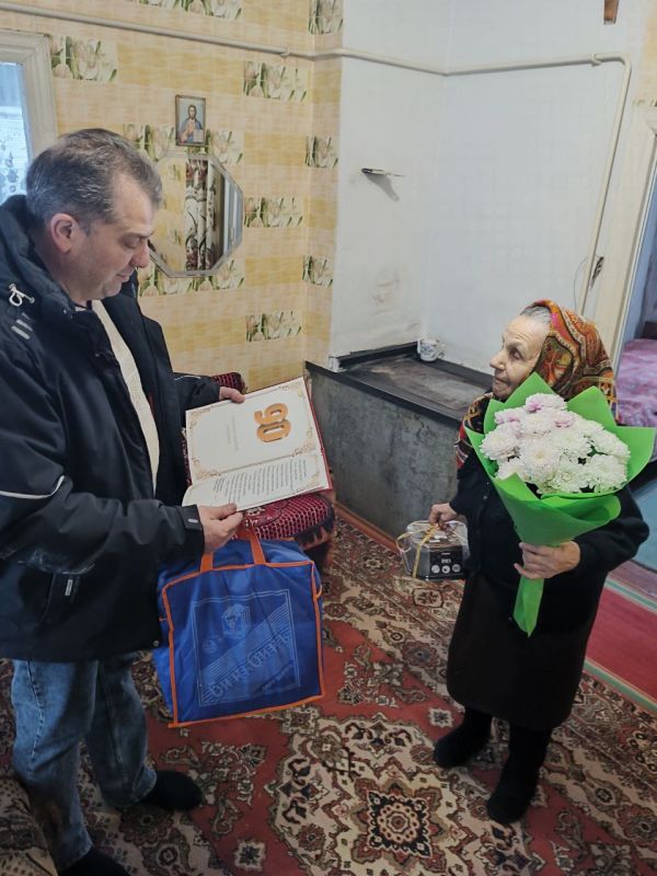2 марта 2025 года жительница с. Бугас Евдокия Георгиевна Томазенко, отпраздновала 90-летний юбилей
