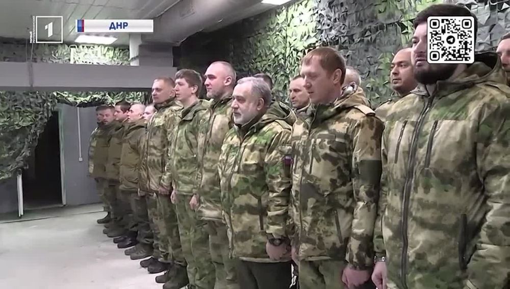 Нагрудный знак «Участник боевых действий»: в ДНР наградили сотрудников полиции!