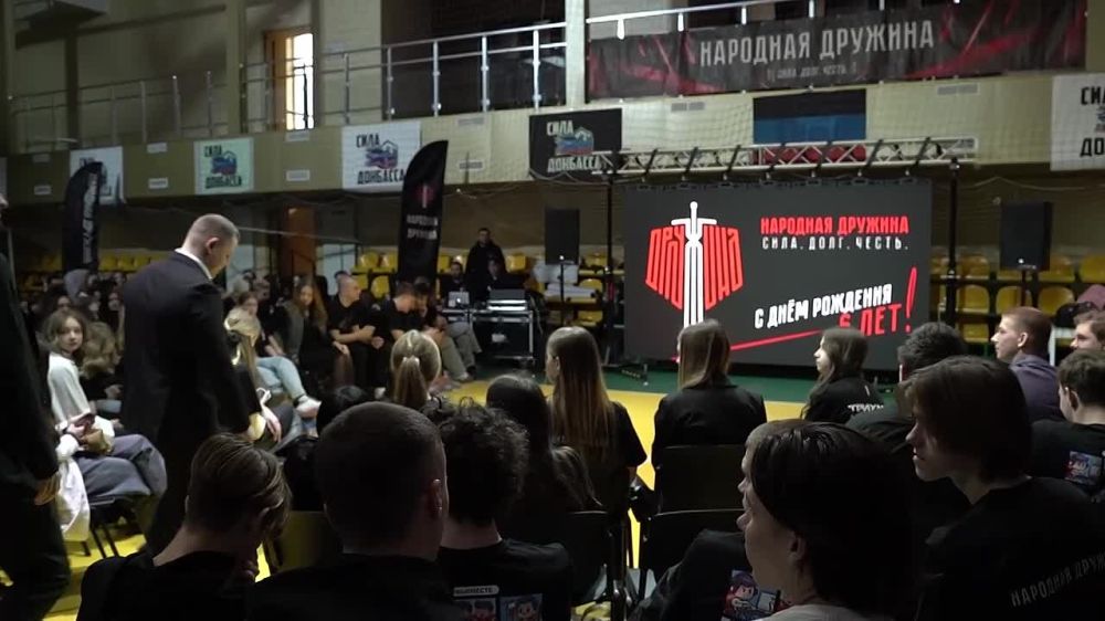 Встретились с Сенатором Александром Волошиным в ДНР