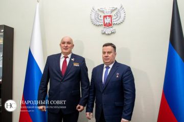 Константин Кузьмин встретился с депутатом Государственного Совета Республики Крым