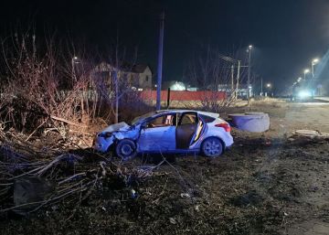 Сотрудники ГАИ устанавливают обстоятельства двух ДТП с участием нетрезвых водителей