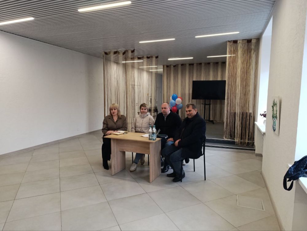 Встреча с жителями села Свободное