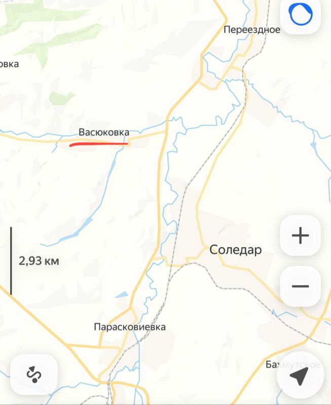 Боевики ВСУ покидают Васюковку на севере Соледара, сообщает военкор Синяя Z Борода