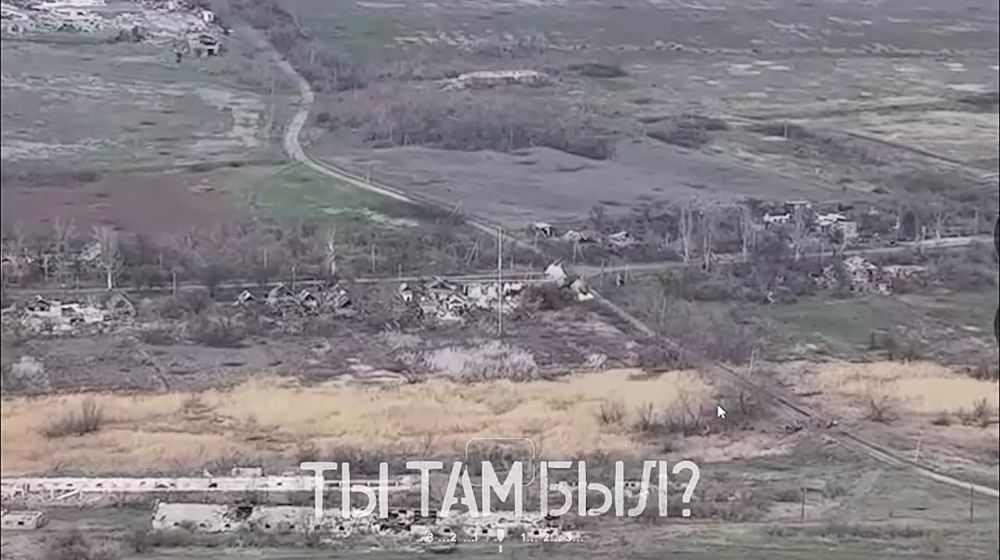 Павел Кукушкин: Уничтожение пункта управления БПЛА противника танкистами 10-го Нижегородского гвардейского танкового полка на Донецком участке фронта