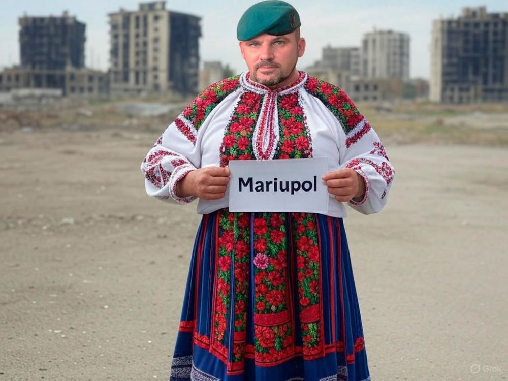 НГШ в женском платье,или как Гнатов бежал из Мариуполя