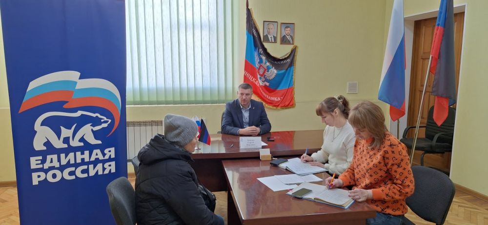 Сергей Лебедев ответил на вопросы жителей Шахтерска