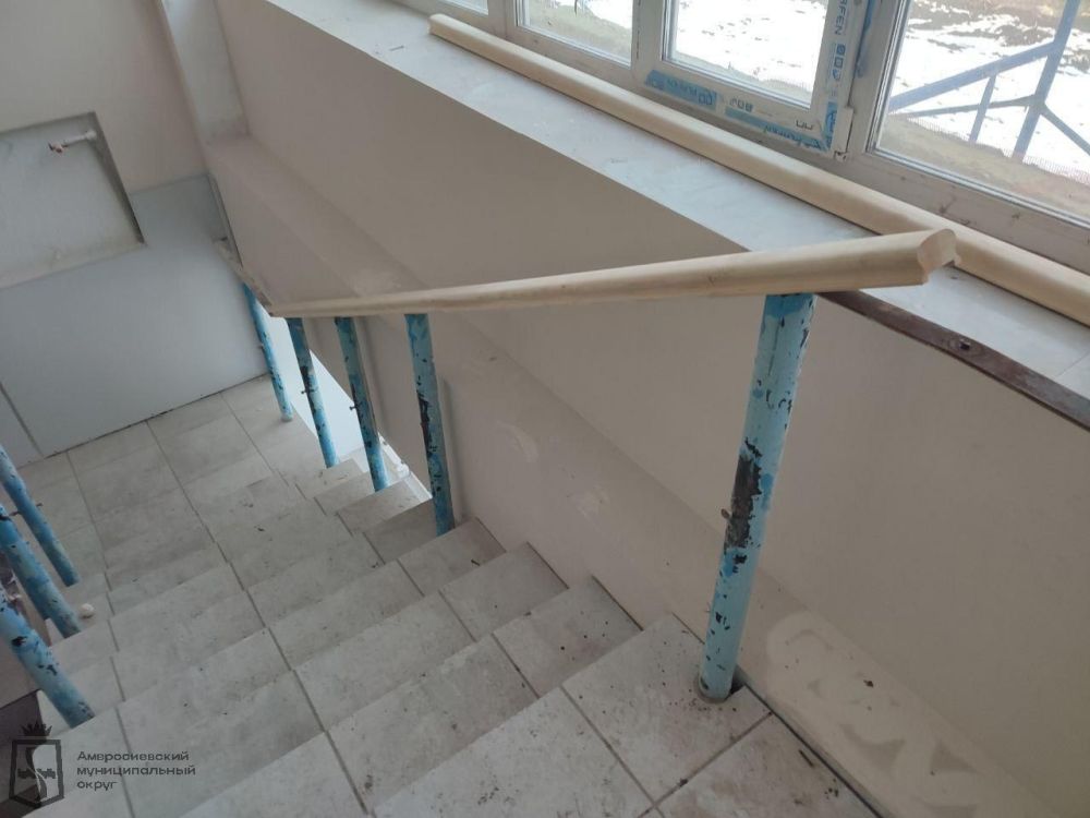 Игорь Лызов: Амурская область продолжает внутренние ремонтные работы в новом корпусе реабилитационного центра Амвросиевки