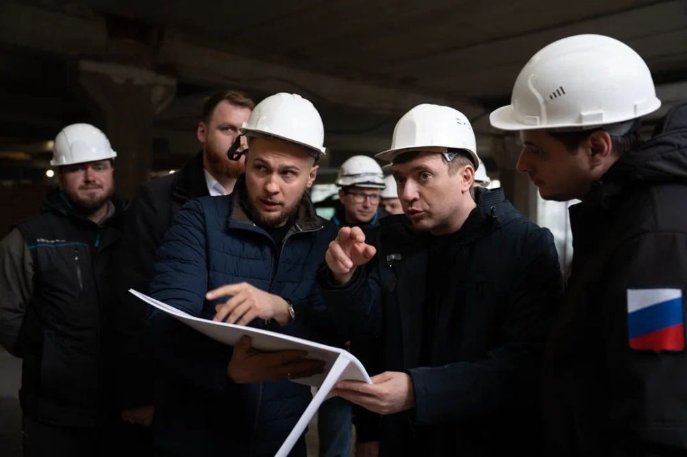 В Донецке идет строительство Дома молодежи