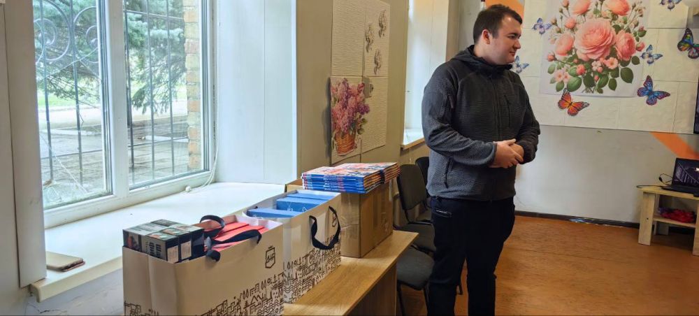 Александр Волошин: #гуманитарнаяпомощь. В рамках нашей гуманитарной миссии мы с командой уделяем особое внимание в том числе отдалённым населённым пунктам Донецкой Народной Республики