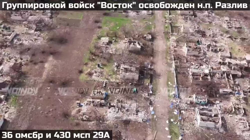 Российские военные освободили населенный пункт Разлив, который расположен юго-западнее Курахово — Минобороны РФ