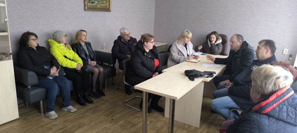 Встреча с жителями села Хлебодаровка