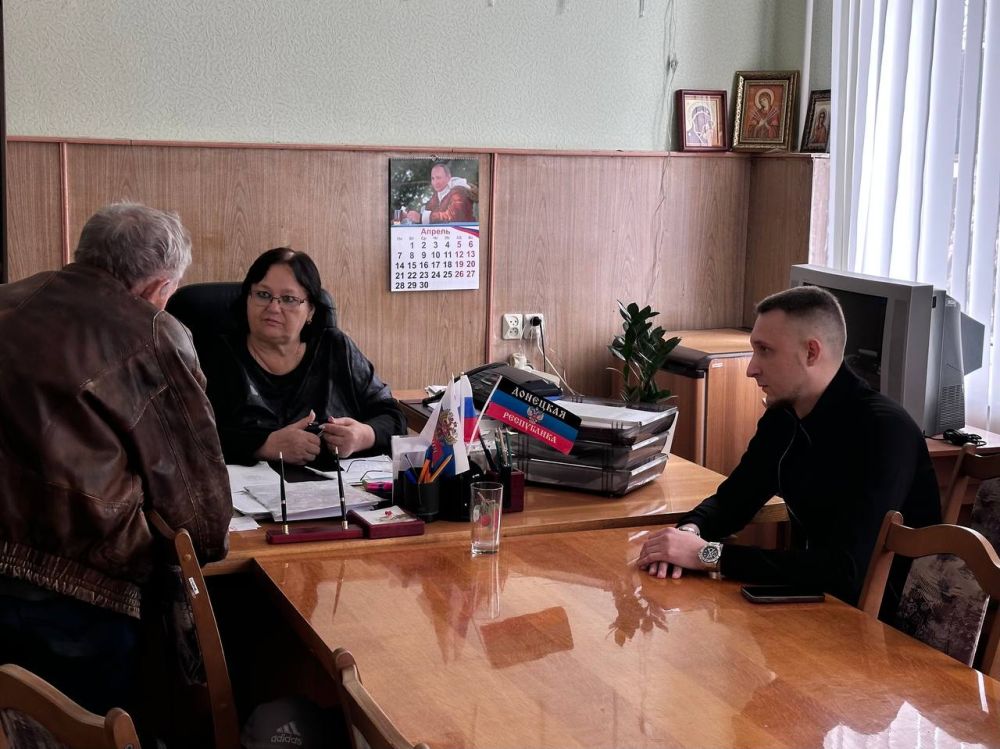 Владислав Подкова: Состоялся прием граждан в Комсомольском