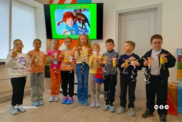 Маленькие мариупольцы весело встретили Международный день детской книги