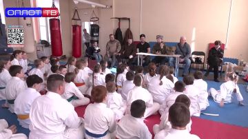 Урок по минной безопасности для детей Мариуполя